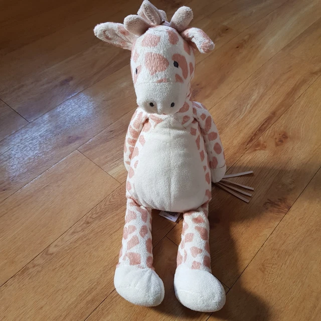 MARKS AND SPENCER Giraffe Soft Toy Plush Comforter M S Retired