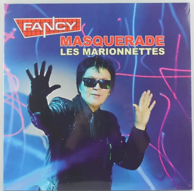 12" LP FANCY - Masquerade (Flames Of Love / My Way / Summer Wine) Blue Vinyl NEU