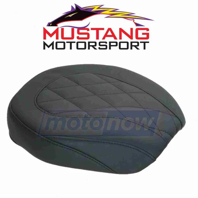 Mustang Wide Tripper Passenger Seats for 2007-2014 Harley Davidson FXDC bx