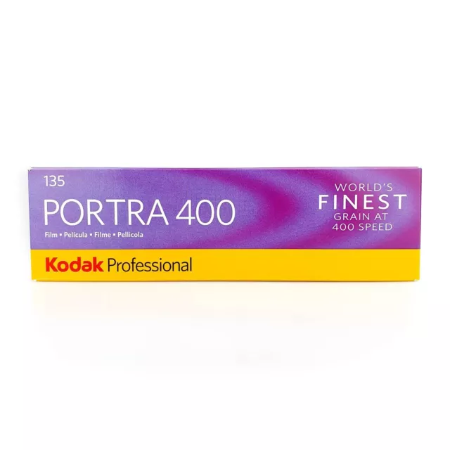 5 rolls Kodak Portra 400 Camera Film. (35mm Roll Film, 36 Exp.)  Free Shipping!