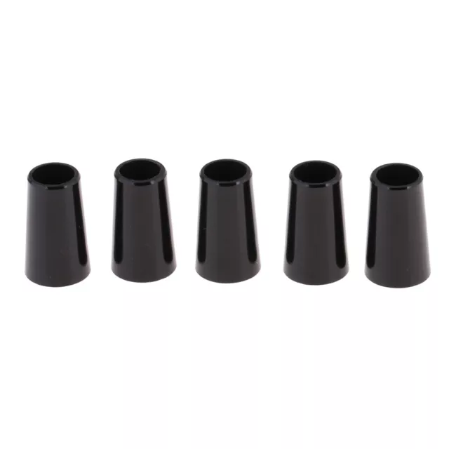 5 Pack .370/.335 Black Golf Ferrules for Irons Wood Shafts Club Accessories