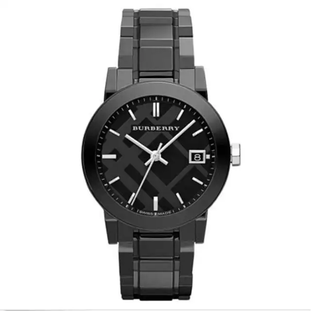 MONTRE POUR HOMME Burberry chronographe suisse gris ion acier 42 mm neuve BU9354 EUR 606 27 PicClick FR