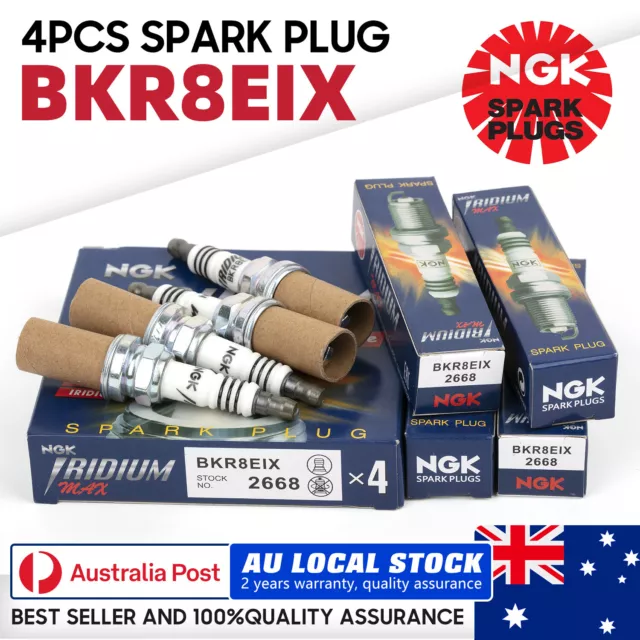 Genuine NGK IX Iridium Spark Plug (BKR8EIX)