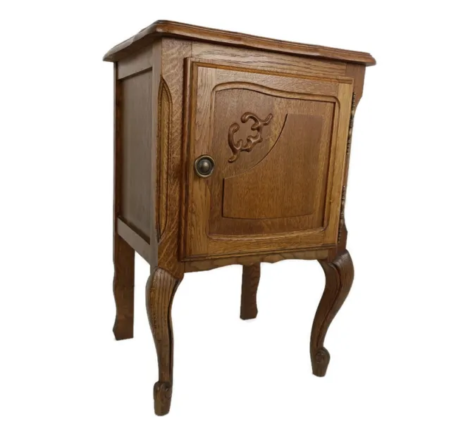 Nightstand End table Dresser 50s Vanity Cabinets Louis XVI style Louis XV Vintag