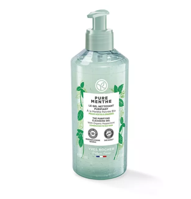 Yves Rocher Gel Detergente Purificante 390ml Pure Menthe