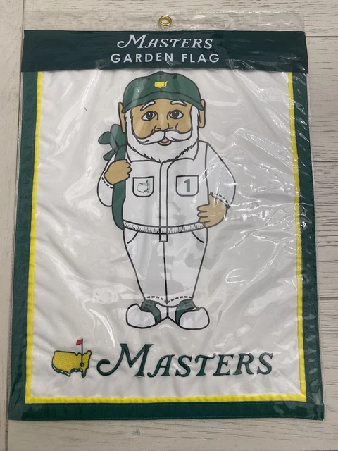 Masters Garden Flag 2023 Gnome Caddie Augusta National BRAND NEW!!