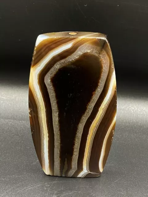 Burmese South East Asian Pyu Antiquity Jewelry Amulet Banded Agate Old Bead