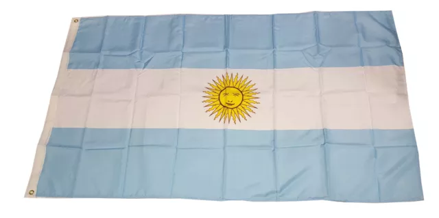 Argentinien Flagge Fahne 90x150 cm Hissflagge Bandera Argentina NEU