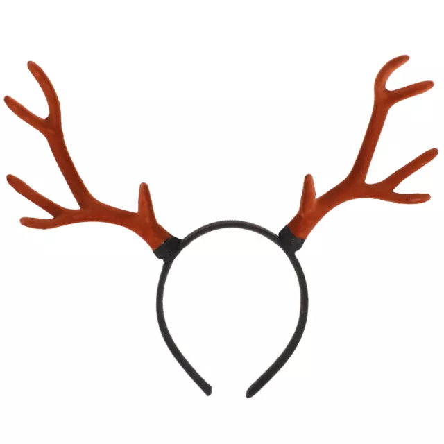Antlers diadema ciervo reno cinta para el pelo Navidad cuerno