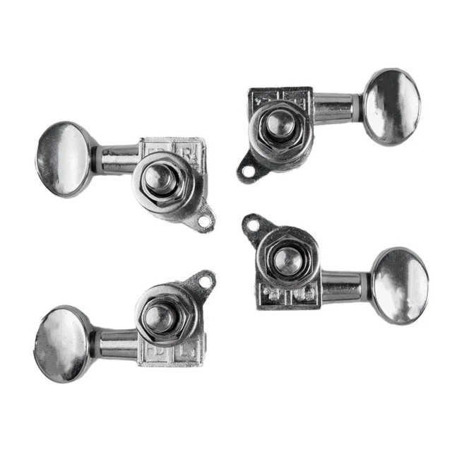 4 Pièces Cheville D'accordement Ukulélé 2L 2R Cordes à Bouton