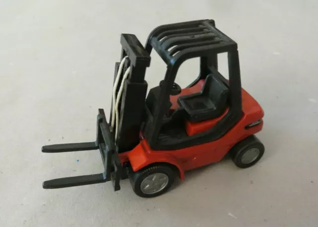 Bruder Giocattoli Carrello Elevatore Giocattolo Bruder Linde H30D Con Pallet E Gancio Di Traino G 561628 - Foto 3