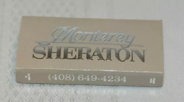 Monterey Sheraton Hotel Matchbox