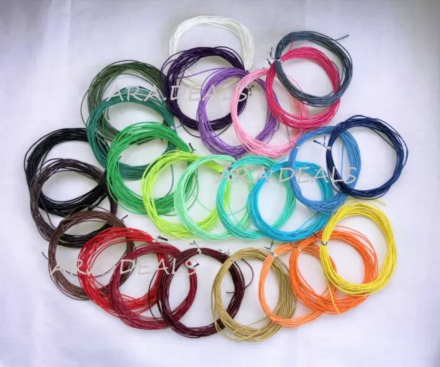 BEADING THREAD WAXED Beading Thread Bracelet Thread Nylon String For  Bracelets $16.71 - PicClick AU