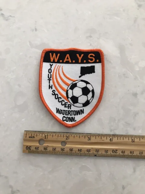 W.A.Y.S. Youth Soccer Club Patch Watertown, Connecticut