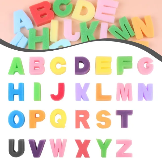 Timbres éponge alphabet anglais interactifs et éducatifs pour enfants
