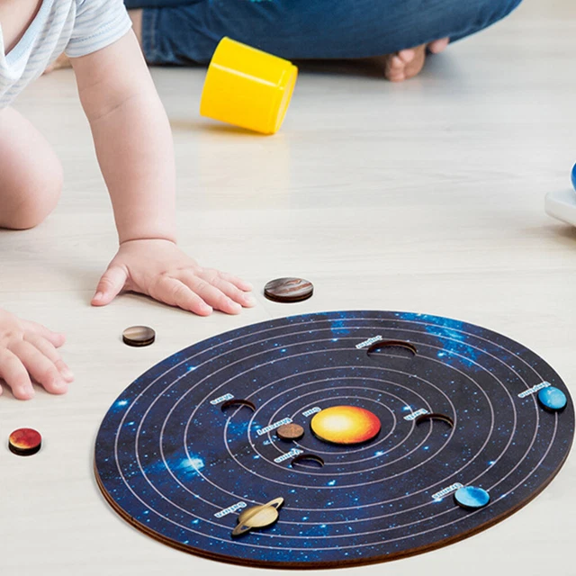 PLANETS FOR KIDS Solar System Toys Learning Puzzle Match Preschool £11. ...