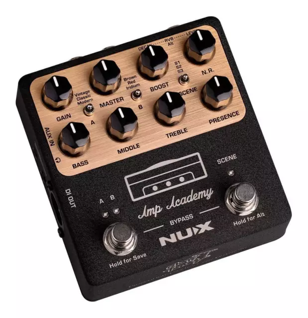 NUX Verdugo Series Amp Academy Amplifier Modeling Pedal 3