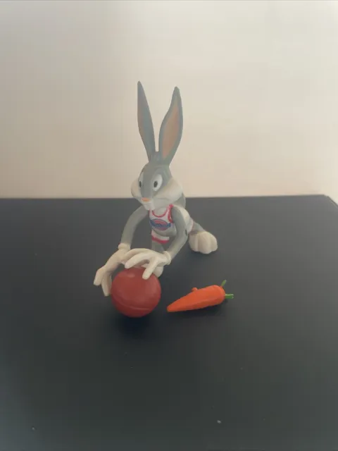 1996 Playmate Space Jam Bugs Bunny Figur Vintage