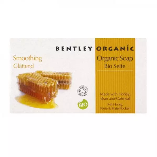 Bentley sapone biologico levigante biologico con miele, crusca e farina d'avena 150 g