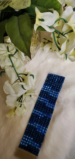 Cuff Bracelets Indigo Sapphire AB Ballroom Dance Jewelry