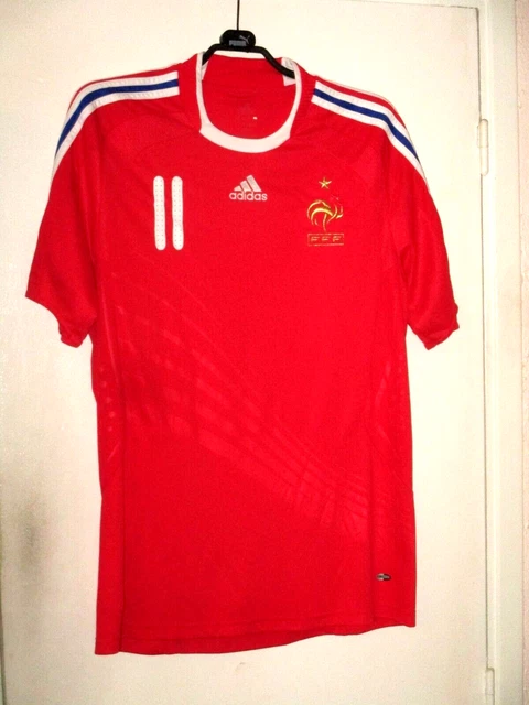 Maillot Porté EQUIPE DE FRANCE VOLLEYBALL Années 70 - Marque VENTEX, Taille M, Bleu, état Excellent