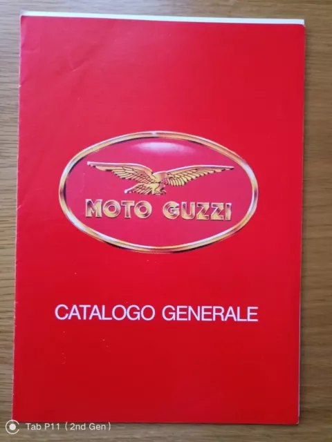 Moto Guzzi California 1100 Sales Brochure