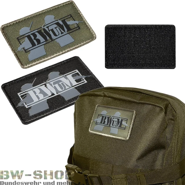 BWUM TACTICAL LOGO KLETT PATCH BUNDESWEHR MILITÄR AUFNÄHER ARMEE