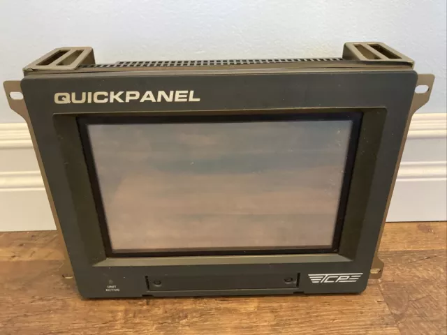 TCP QPI-11100-E2P Quickpanel Operator Terminal 9” Screen AC120VAC