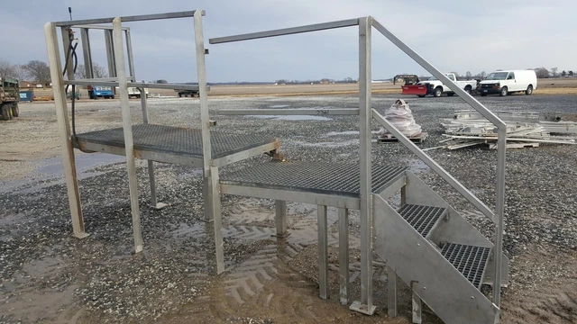 Stainless Steel Stairs and work platforms = 4  -  #7361 2