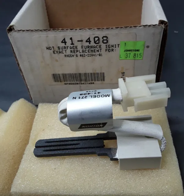 NORTON  41-408 Furnace Ignitor | Hot Surface - Exact Replacement for Rheems