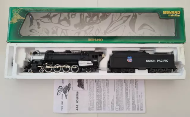Mehano T009 4-8-2 Ho 7002 Mountain Premier Union Pacific Loco Tender Mint Boxed