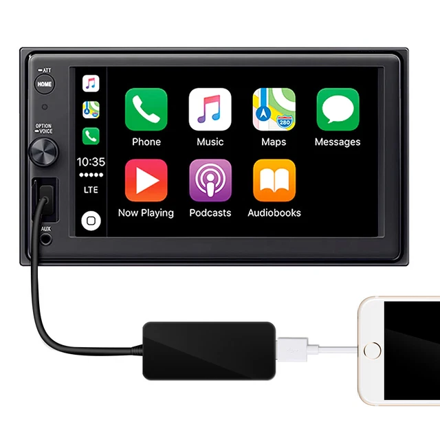 USB APPLE CARPLAY & Android Auto Dongle Adapter Car Navi Für Android