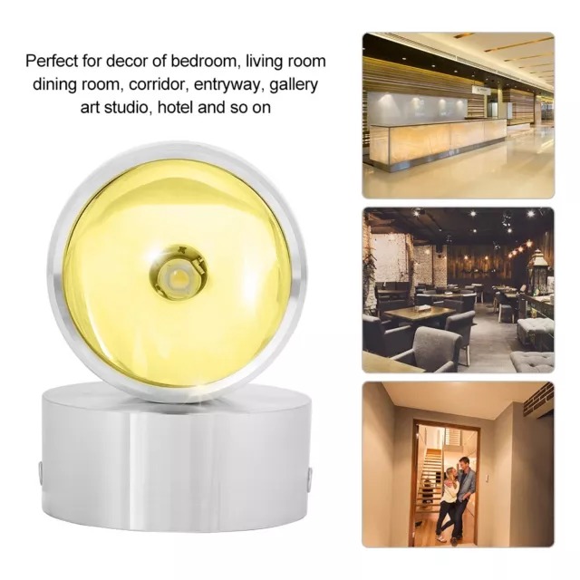 Linterna de pared moderna de 6W soporte para lámpara de cristal hogar dormitorio sala de estar SD