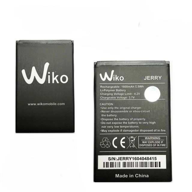 Batteria Piombo Batteria Ricambio Per Cellulari Wiko - Modelli Lenny 1, Sunny 2 Plus, Sunny 3, W_K120, Y52, Jerry, 2000 MAh Contatti Batteria - Foto 9