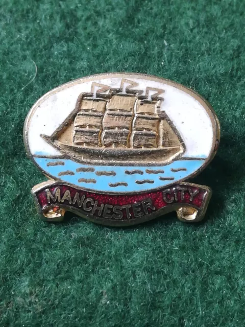 Old Coffer Manchester City Football Club Badge.