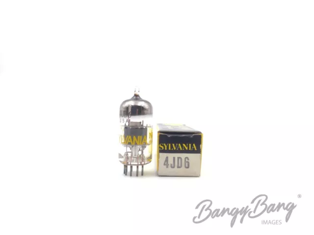 Vintage Sylvania 4JD6 Sharp-cutoff Pentode Audio Vacuum Tube Valve- Bangybang.tu