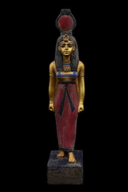 Estatua ÚNICA DE ISIS DE PIE, una diosa importante en la religión del...