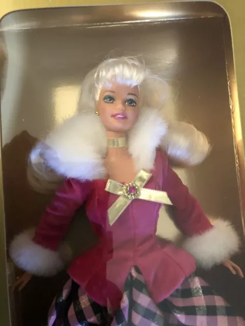 AVON Winter Rhapsody BARBIE (Caucasian Blonde) Doll, NEW in Box **
