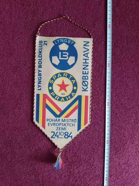 Fanion Football Sparta Rotterdam & RV Parta – Wimpel Pennant – Excellent état
