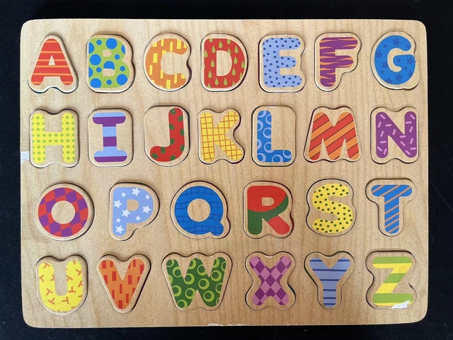Alphabet shop puzzle argos