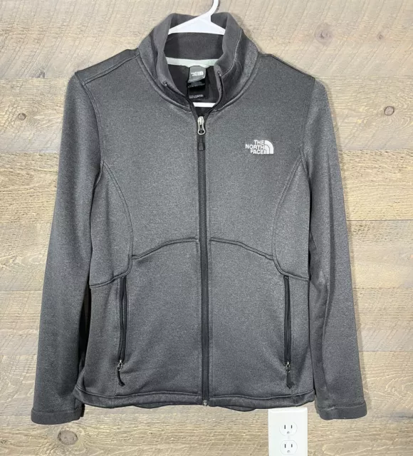 The North Face Jacket Womens Medium Black Outdoor Full Zip Soft