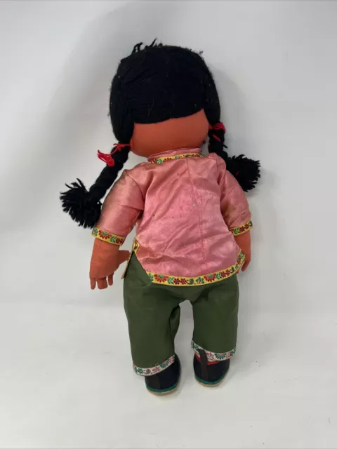 VTG 80's MICALE DOLL BY MICHAEL LEE  Asian CLOTH DOLLS 2