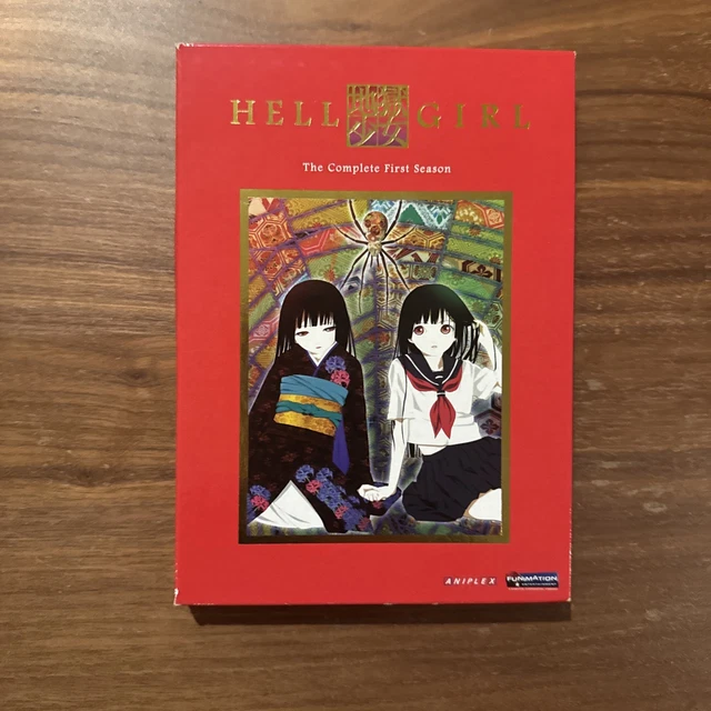 HELL GIRL THE Complete First Season DVD 2009, 4 Disc Set COMPLETE