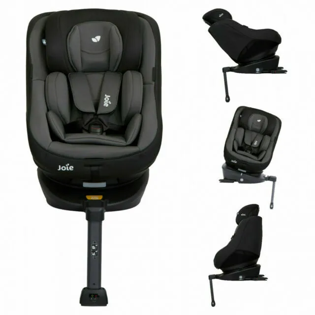 Joie Spin 360 Group 0+/1 Car Seat - Black Ember, Brand New