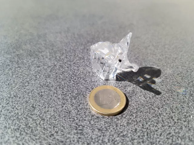 Swarovski Glas, kleiner Elefant/Elefantenjunges, sehr guter Zustand