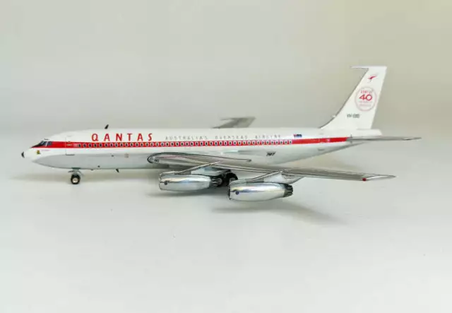 Inflight 1/200 Qantas Boeing 707-100 Vh-Ebg ''40Th Anniversary''