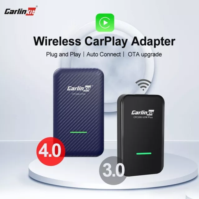 Carlinkit 4.0 Wireless CarPlay AI Box Android Auto Multimedia Video Play Adapter