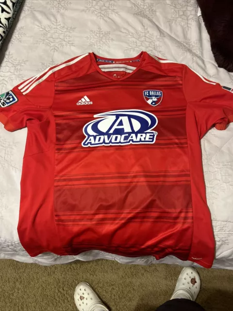 EUC Adidas Climacool FC Dallas Soccer Football Jersey MLS - Men’s Size 2XL