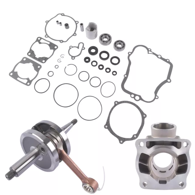 Engine Cylinder Piston Crankshaft Rebuild Kit for Yamaha YZ80 1993-2001 CKYZ8580