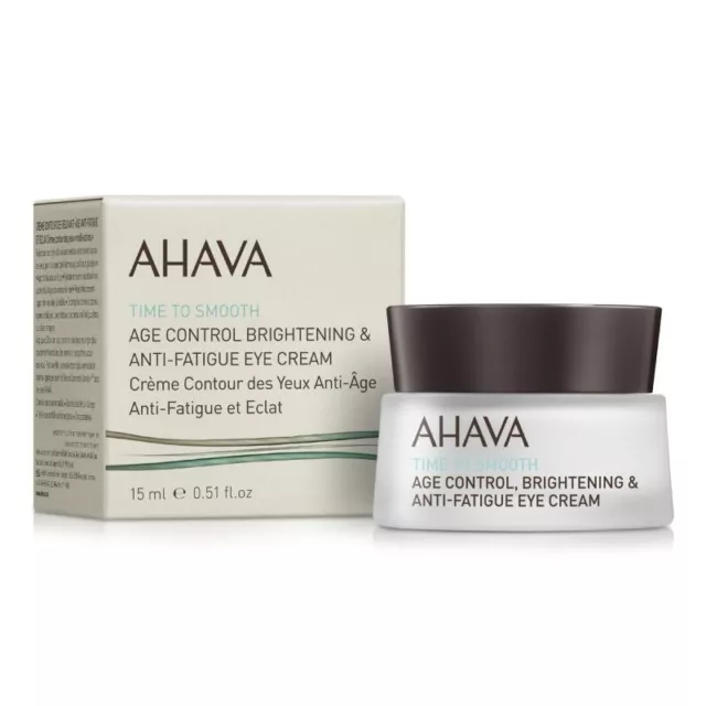 AHAVA Time To Smooth Age Control Brightening & Anti-Fatigue Eye Cream 15 ml